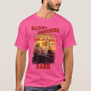 T-shirt Allbot Brothers Band Bob'S Saucer Repair
