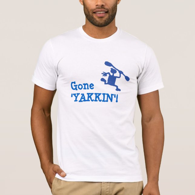 T-shirt allé de kayak de Kayakking (Devant)