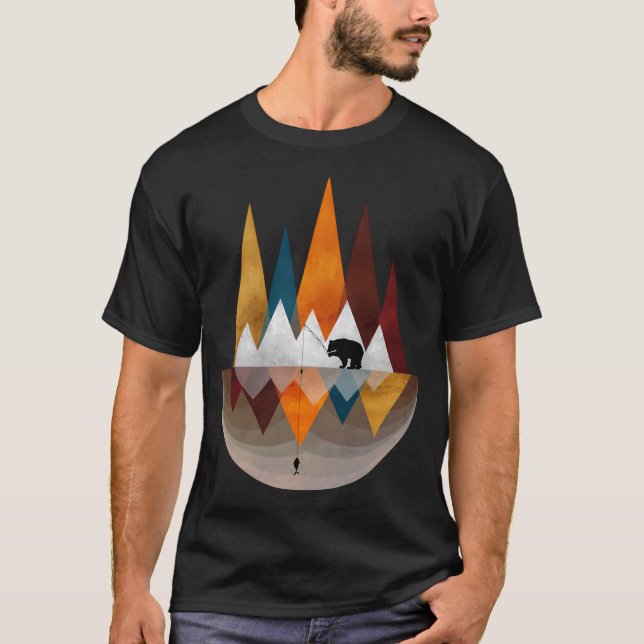 T-shirt Allé Pêcher (Devant)