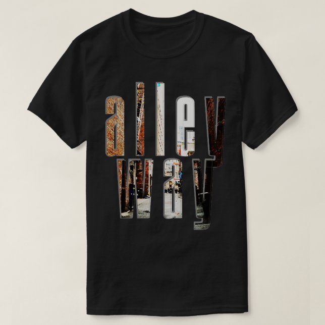 T-shirt allée (Design devant)