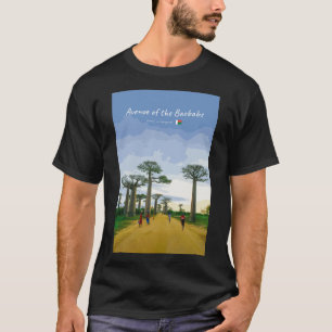 T-shirt Allée des Baobabs, Madagascar - Paysage