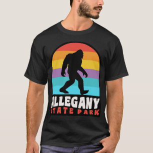 T-shirt Allegany State Park New York Camping Randonnée