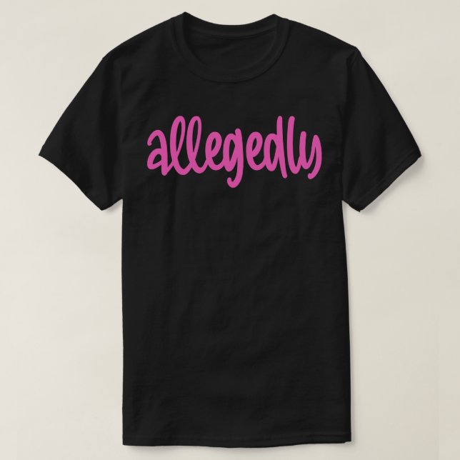 T-shirt Allégation (Design devant)