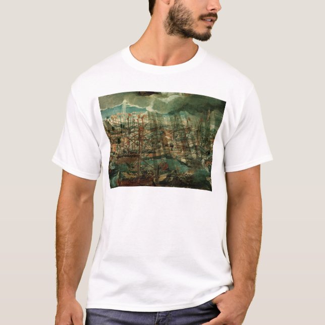 T-shirt Allégorie de la bataille de Lepanto (Devant)