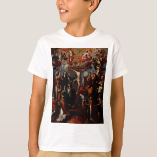 T-shirt Allégorie de la Crucifixion avec les saints jésuit