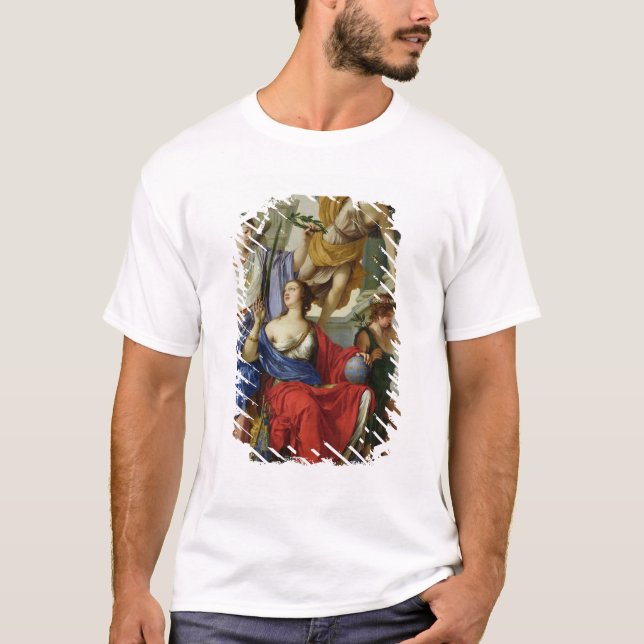 T-shirt Allégorie de Regency d'Anne de l'Autriche 1648 (Devant)