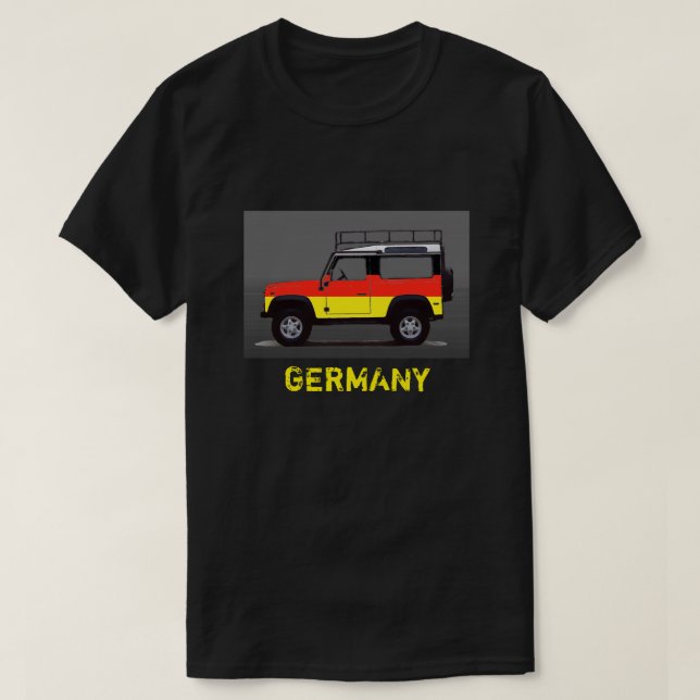 T-SHIRT ALLEMAGNE (Design devant)