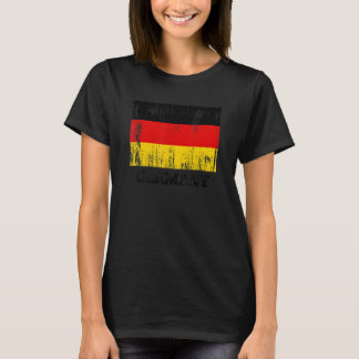 T-shirt Allemagne Allemagne Drapeau Pride Allemande Drapea