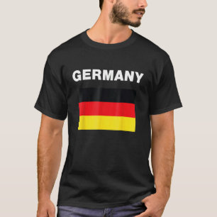 T-shirt Allemagne Allemagne - Patrimoine du drapeau allema