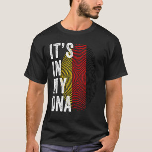 T-shirt Allemagne C'est dans mon ADN mignon Allemand empre