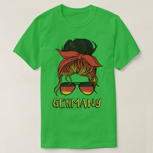 T-shirt Allemagne Championnat du monde de football féminin (Design devant)