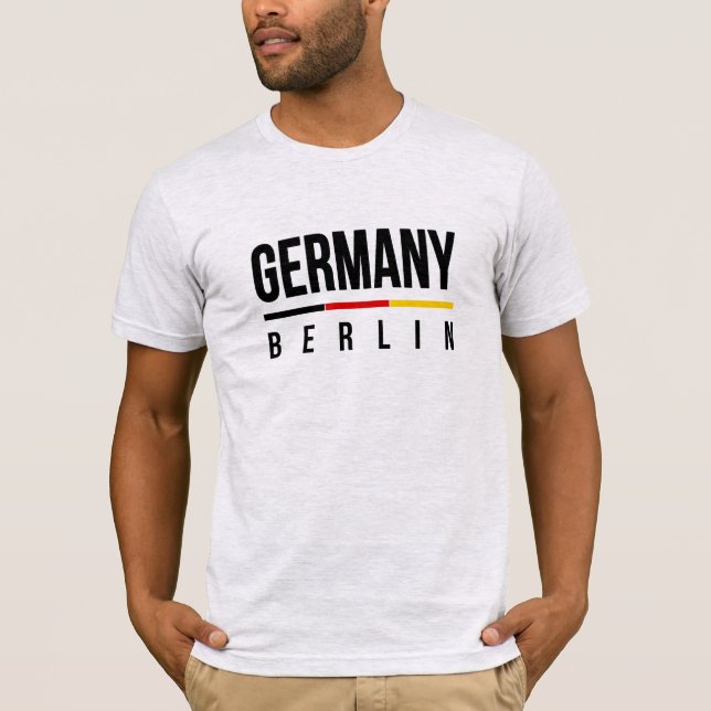 T-shirt Allemagne de Berlin (Devant)