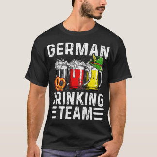 T-shirt Allemagne Drapeau Vintage Oktoberf