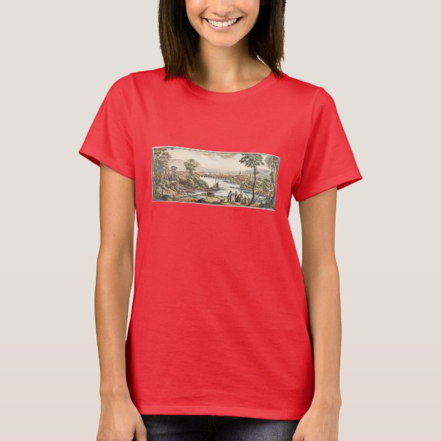 T-shirt Allemagne : Dresde, 1726 (Devant)