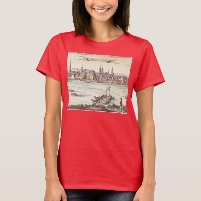 T-shirt Allemagne : Duesseldorf (Devant)
