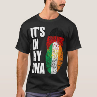 T-shirt Allemagne et Irlande Mix DNA Heritage