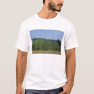 T-shirt Allemagne, Franconie, Rothenburg. Vue le long de l