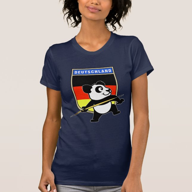 T-shirt Allemagne Javelin Panda (Devant)