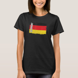 T-shirt Allemagne vintage Drapeau Patrimoine Racines allem