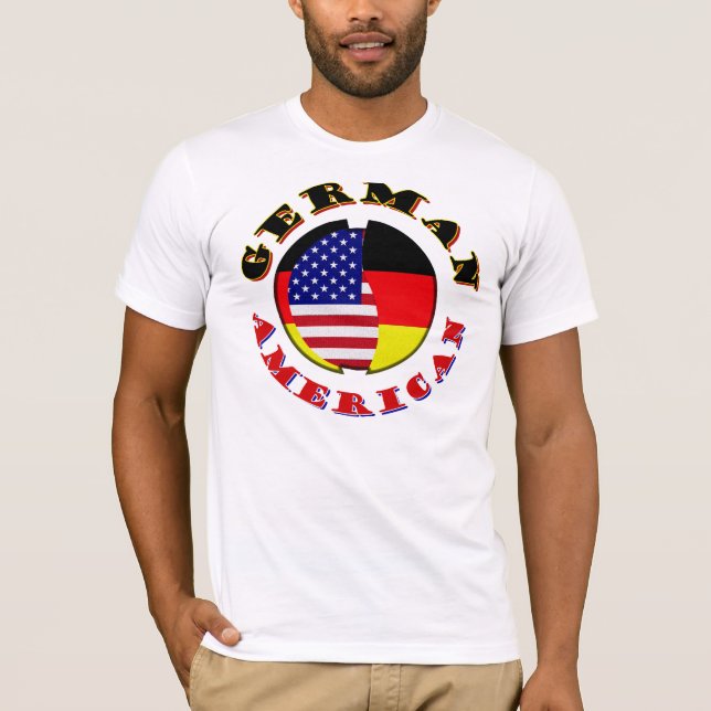 T-shirt Allemand Amérique (Devant)