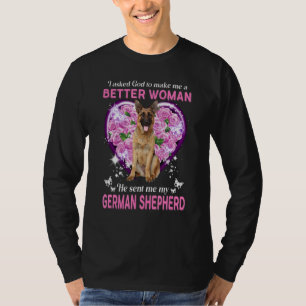T-shirt Allemand Berger Chien Maman Propriétaire Bonne Fêt