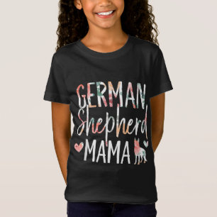 T-Shirt Allemand Berger Mama Amoureux des chiens pour Mama