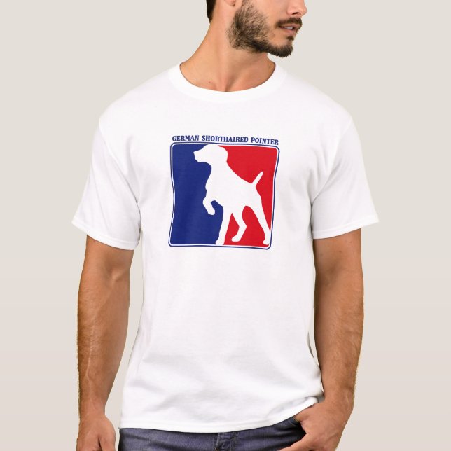 T-shirt allemand d'indicateur aux cheveux courts (Devant)