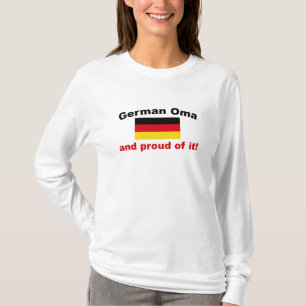 T-shirt Allemand fier Oma