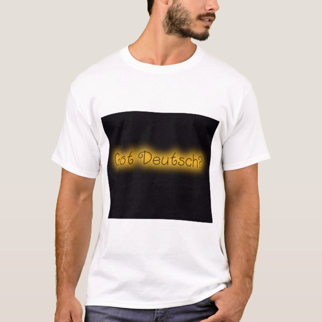 T-shirt Allemand obtenu ? (Devant)