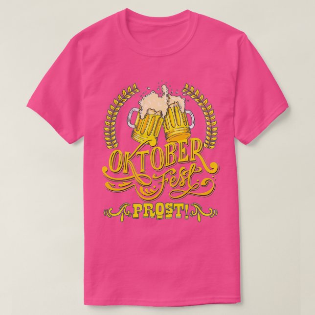 T-shirt Allemand Oktoberfest Festival de la bière Célébrat (Design devant)
