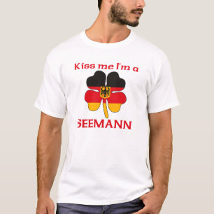 T-shirt Allemands personnalisés m'embrassent que je suis