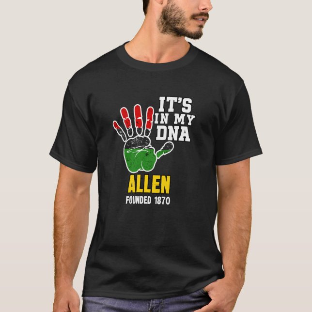 T-shirt Allen, AU, Conception de souvenir HBC (Devant)