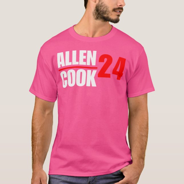 T-shirt Allen Cook 24 (Devant)