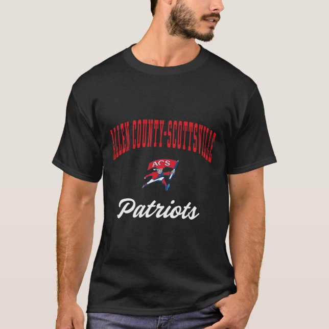 T-shirt Allen County-Scottsville High School Patriots T-Sh (Devant)
