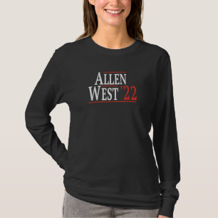 T-shirt Allen West 22 Pour Gouverneur Du Texas