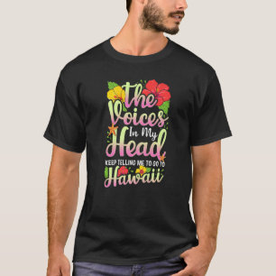 T-shirt Aller À Hawaii Citation De Vacances Hawaii Island