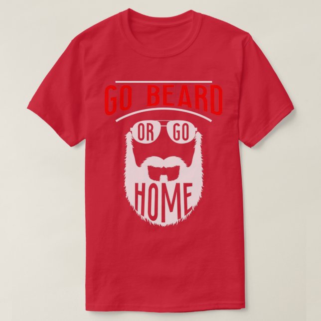 T-shirt Aller À La Barbe Ou Rentrer À La Maison 11 (Design devant)
