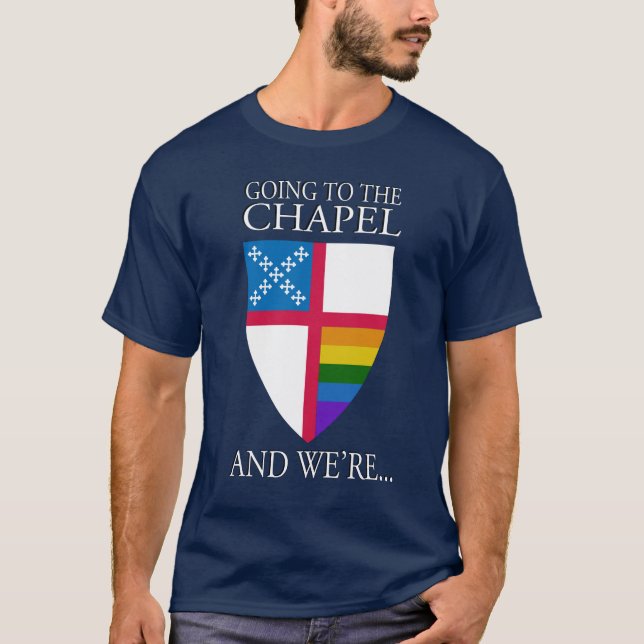 T-shirt Aller à la chapelle LGBTQ (Devant)