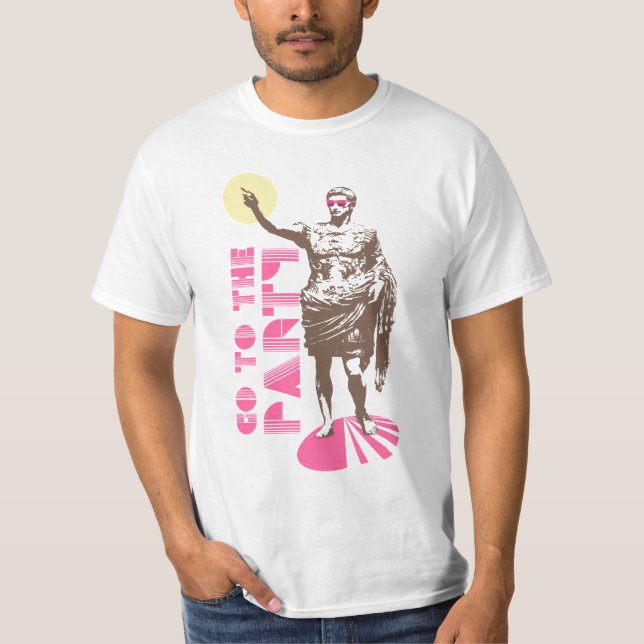 T-shirt Aller à la fête (Devant)