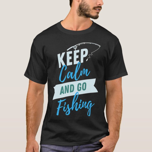 T-shirt Aller à la pêche (Devant)