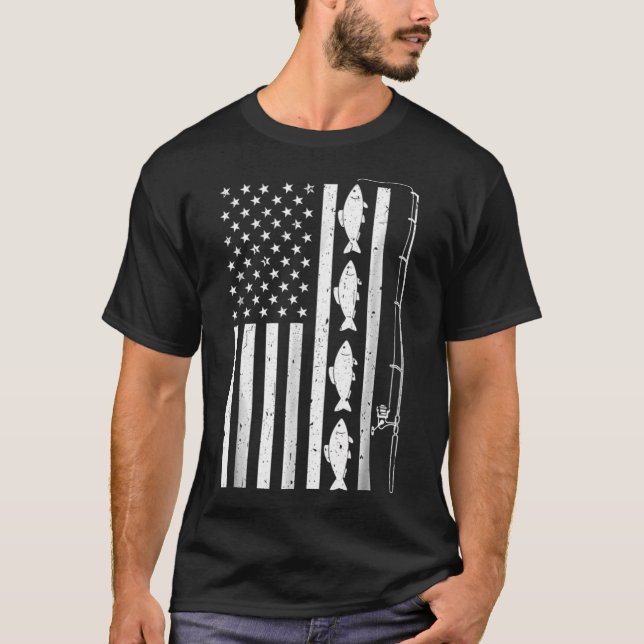 T-shirt Aller à la pêche / Conception de pêche / Amateur d (Devant)