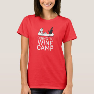 T-shirt Aller au Wine Camp - Canoë