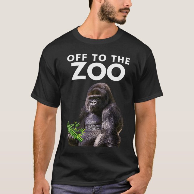 T-shirt Aller Au Zoo Animaux Faune Safari Zoo Excursion Al (Devant)