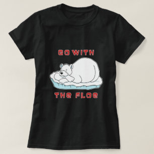 T-shirt Aller Avec L'Ours Polaire Floe