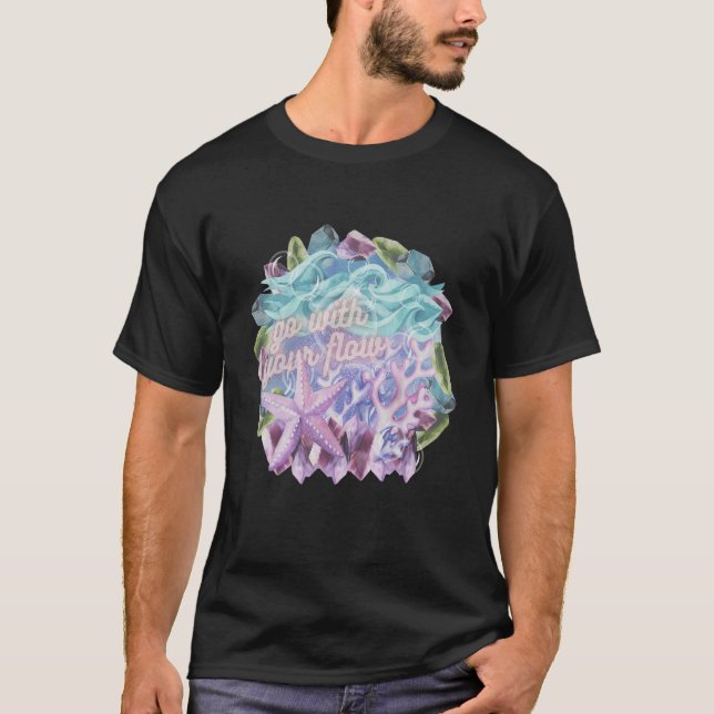 T-shirt Aller avec votre flux (Devant)