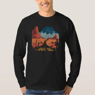 T-shirt Aller Conduire Aventure Wanderlust Desert Journe