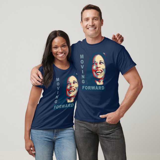 T-shirt ALLER DE L'AVANT Kamala Harris à la présidence 202 (Unisexe)
