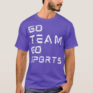 T-shirt aller en équipe faire du sport