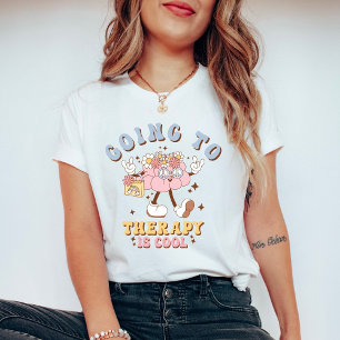 T-shirt Aller en Thérapie est Cool Santé Mentale