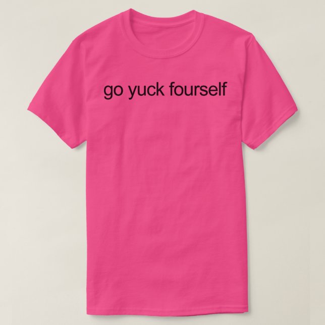 T-shirt aller fours de yuck3 (Design devant)